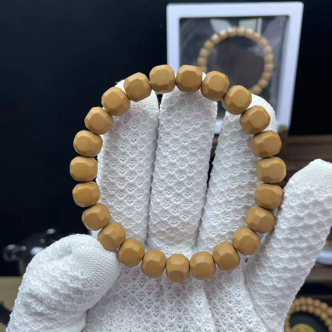 天道出品-全品手工光珠星途六方猴头手串9+