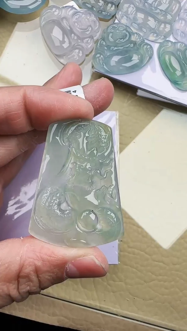 颈饰未镶嵌翡翠缅甸翡翠a货