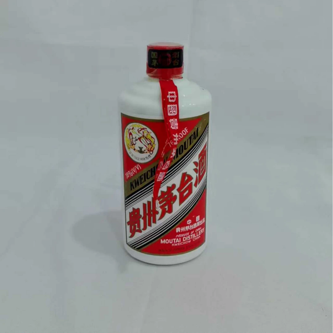 2000年白皮黑标飞天茅台酒 38% 20538