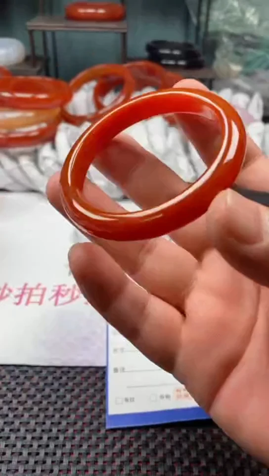 【闪购商品】玛瑙/玉髓手镯未镶嵌220-54多样性发货看清圈口下单