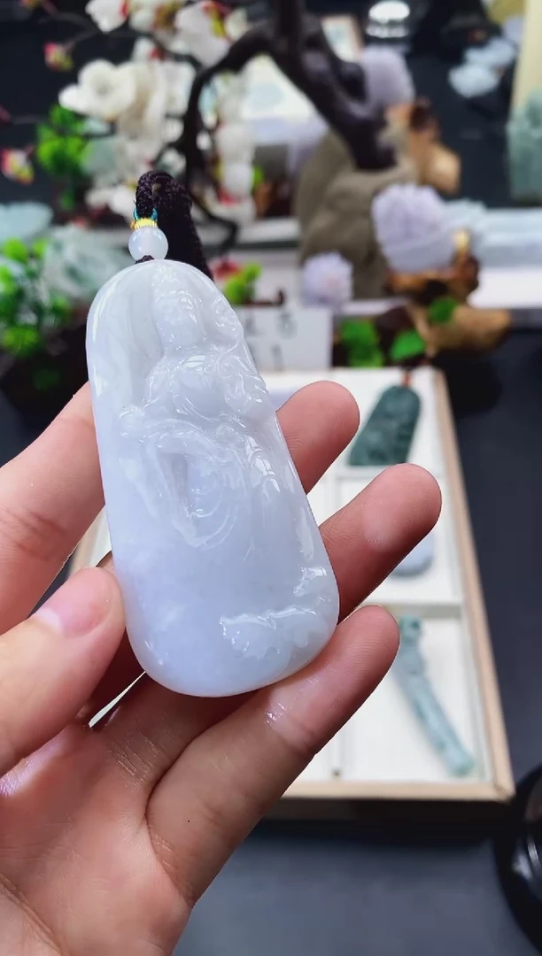 颈饰未镶嵌翡翠天然缅甸A货翡翠