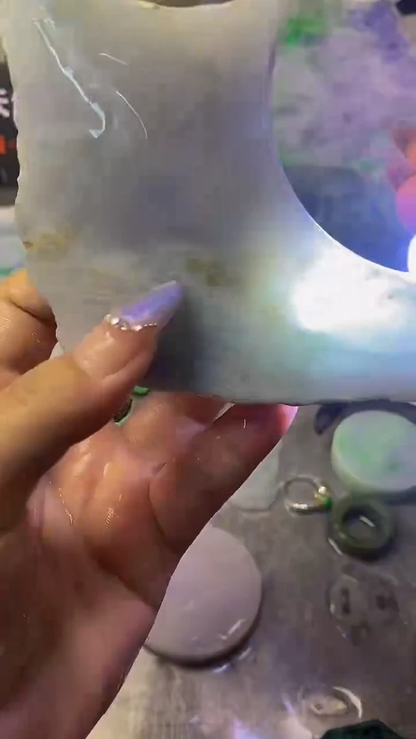 翡翠散珠未镶嵌玉上缘天然翡翠864