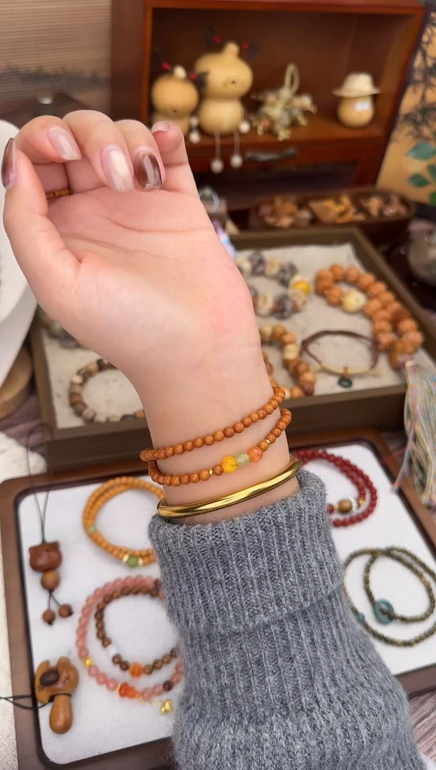 木质类橄榄核双圈