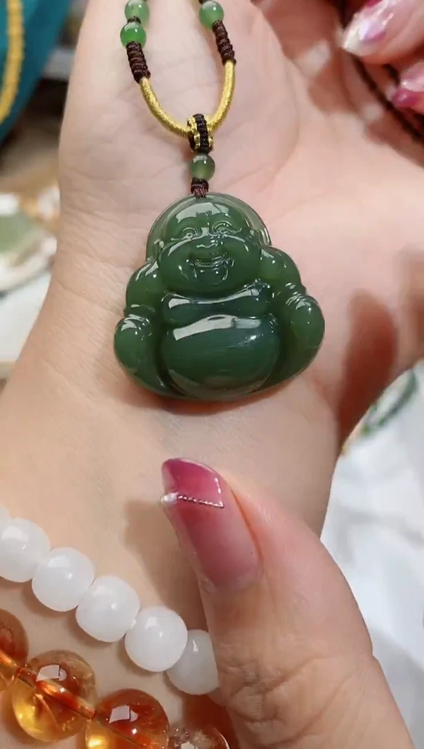 颈饰未镶嵌和田玉A11多样性发其一