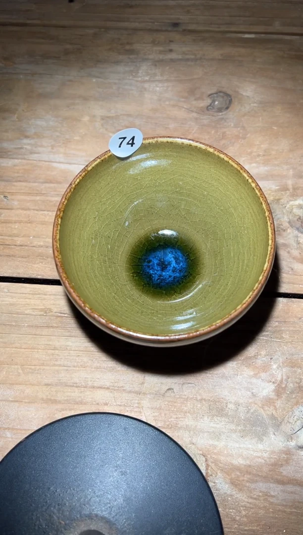 【闪购商品】茶盏老表精选柴烧74