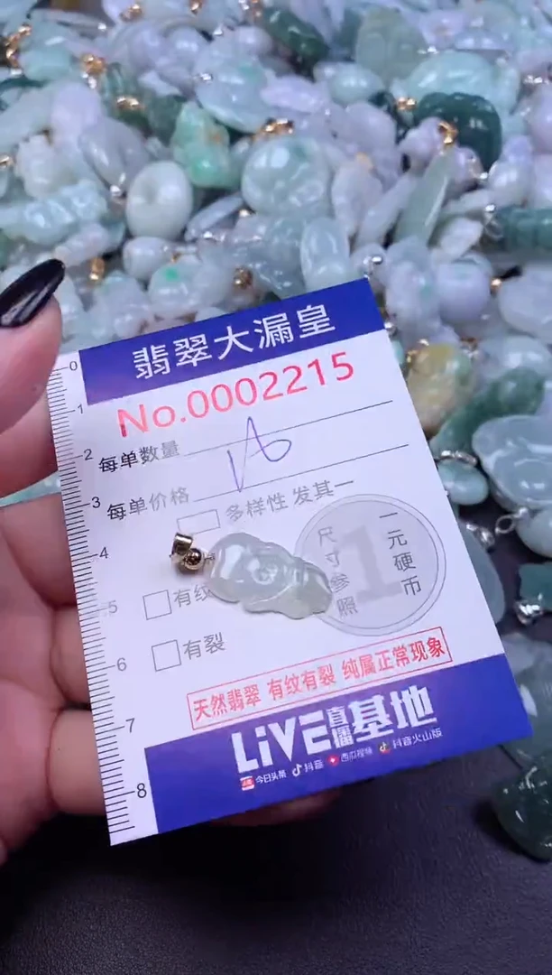 颈饰未镶嵌翡翠2215