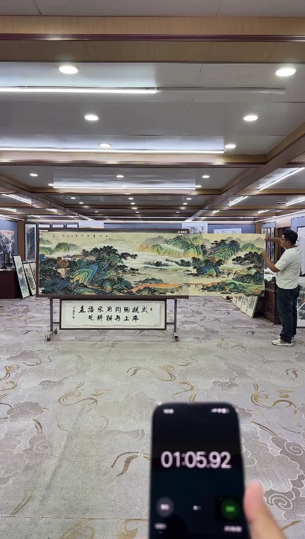绘画忠*绘画xc张伦玉-小丈二-国画