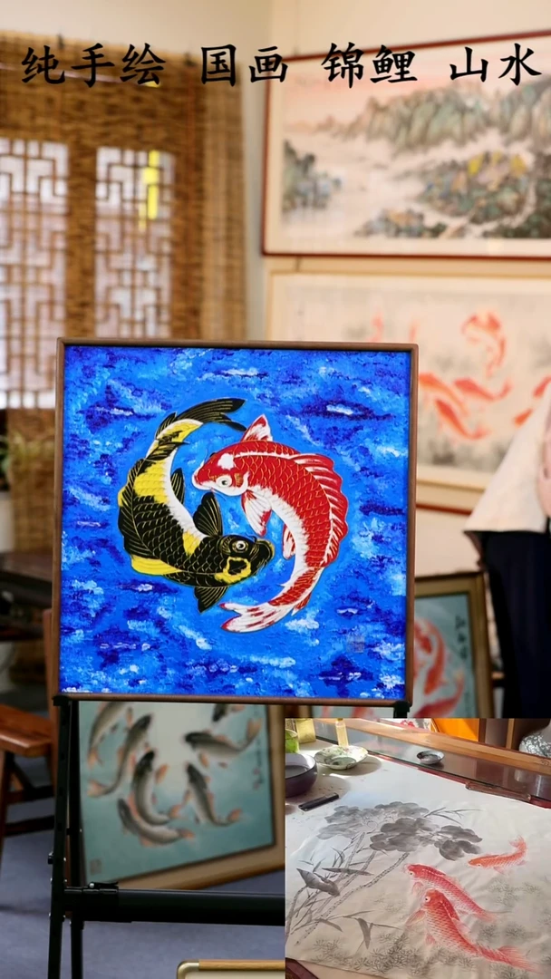 国画江南墨香书画纯手绘作品