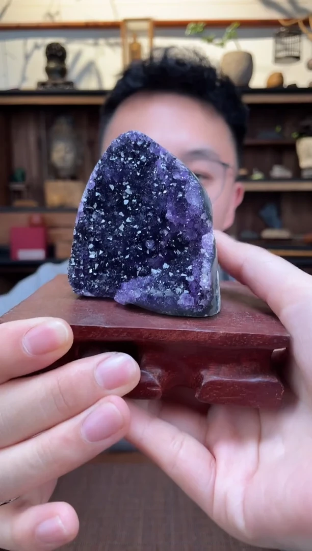【闪购商品】水晶摆件未镶嵌07紫水晶摆件ST多样性发一