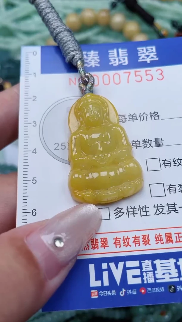 翡翠未镶嵌颈饰.0007553
