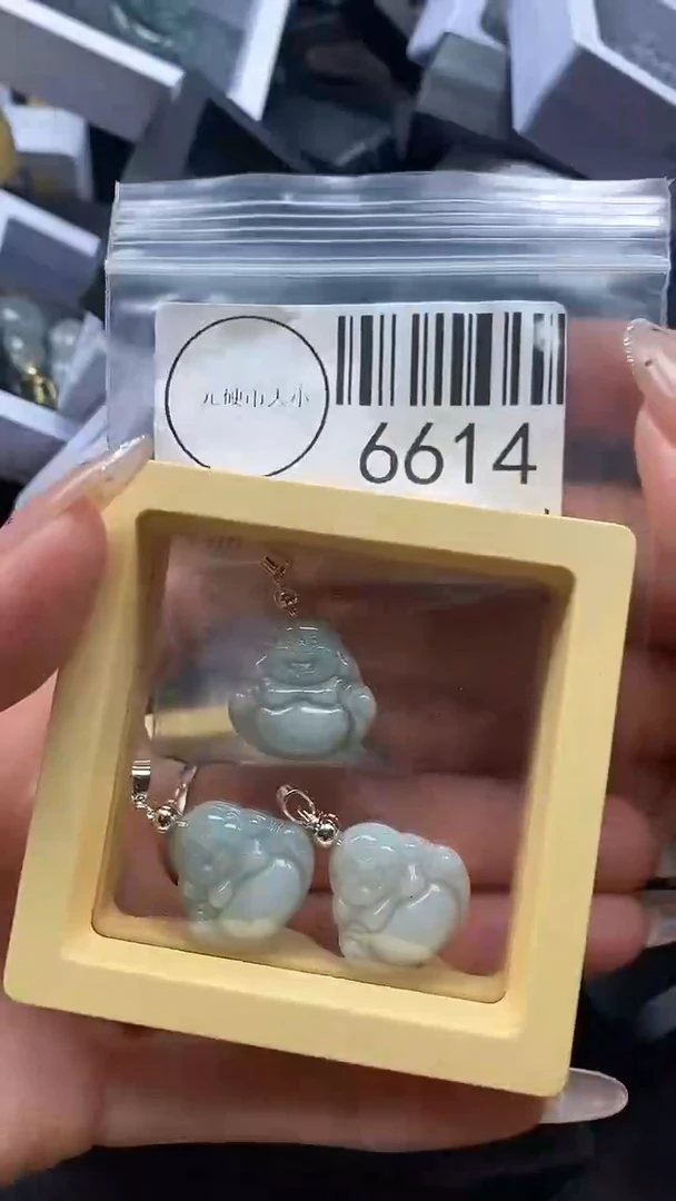 吊坠(不含链)未镶嵌翡翠6614