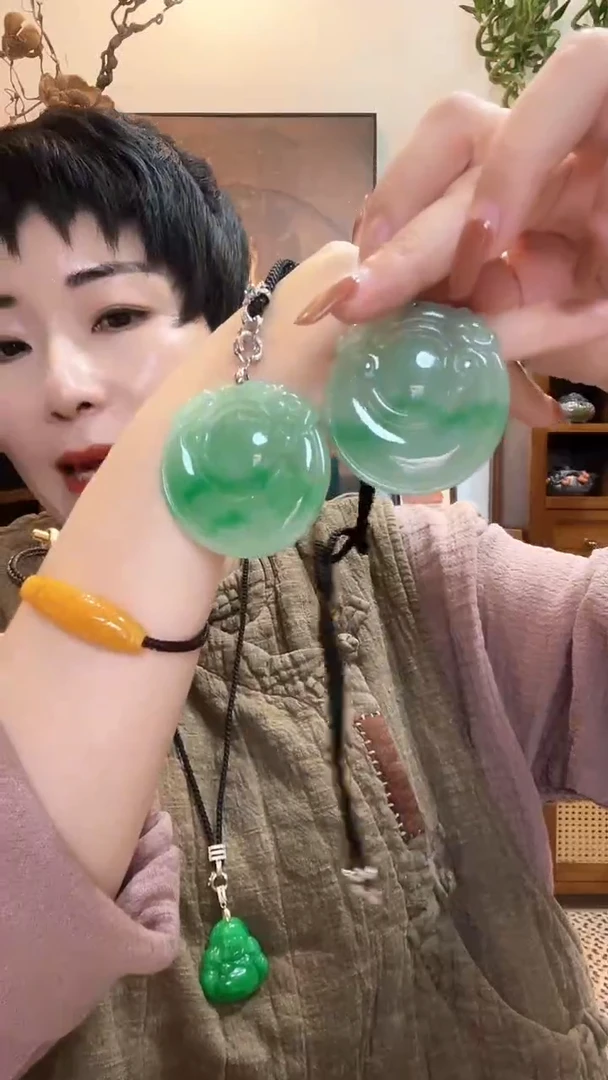 吊坠(赠链)合金翡翠多样性发货063