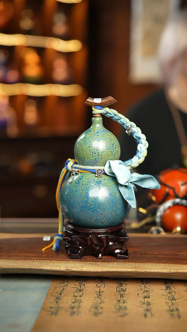 63号500ml左右非遗大漆酒葫芦