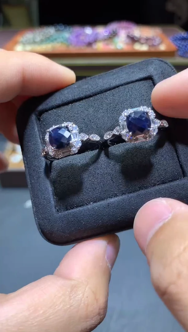 【闪购商品】蓝宝石戒指未镶嵌P31【多样性发其一】