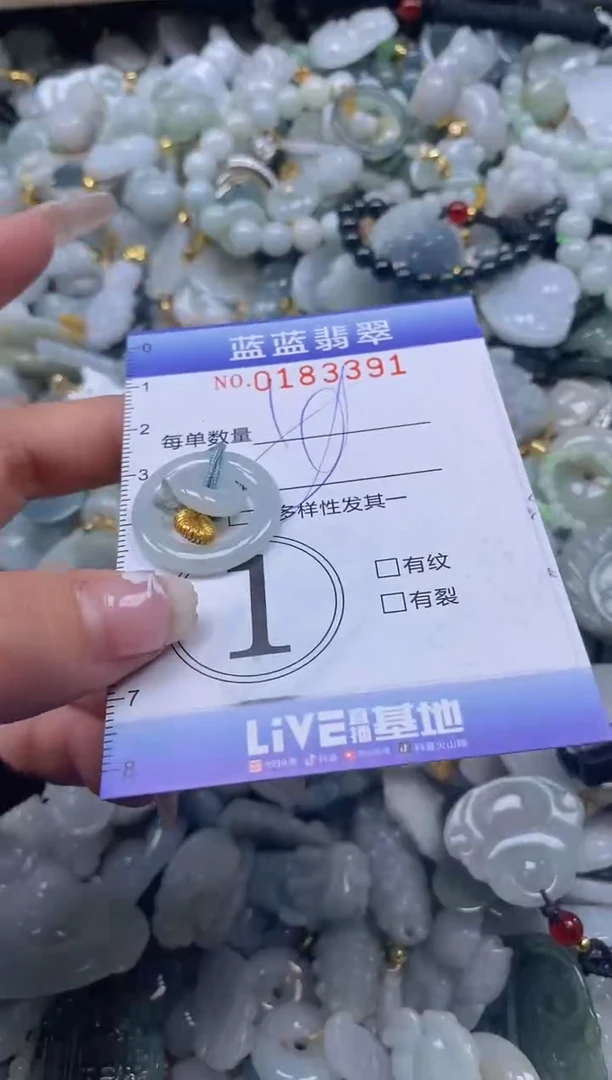 【闪购商品】翡翠颈饰未镶嵌闪购0183391多样性发其一