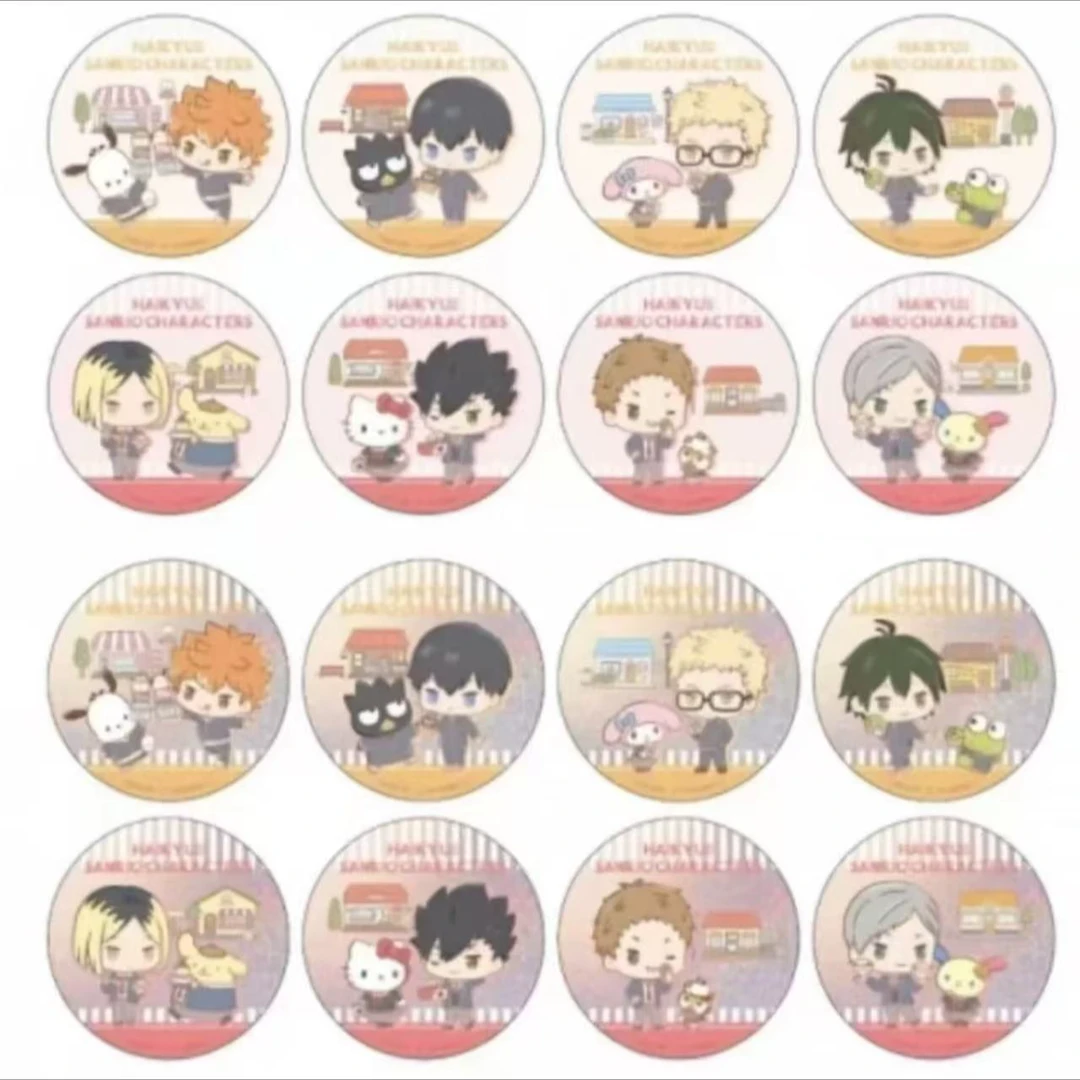 吃口日谷-《排球少年》三丽鸥联动吧唧