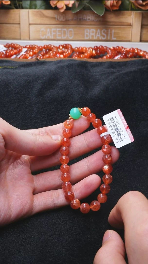 未镶嵌L003金太阳DIY单圈长石多样性