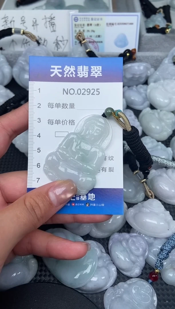 颈饰未镶嵌翡翠纯天然A货翡翠2925