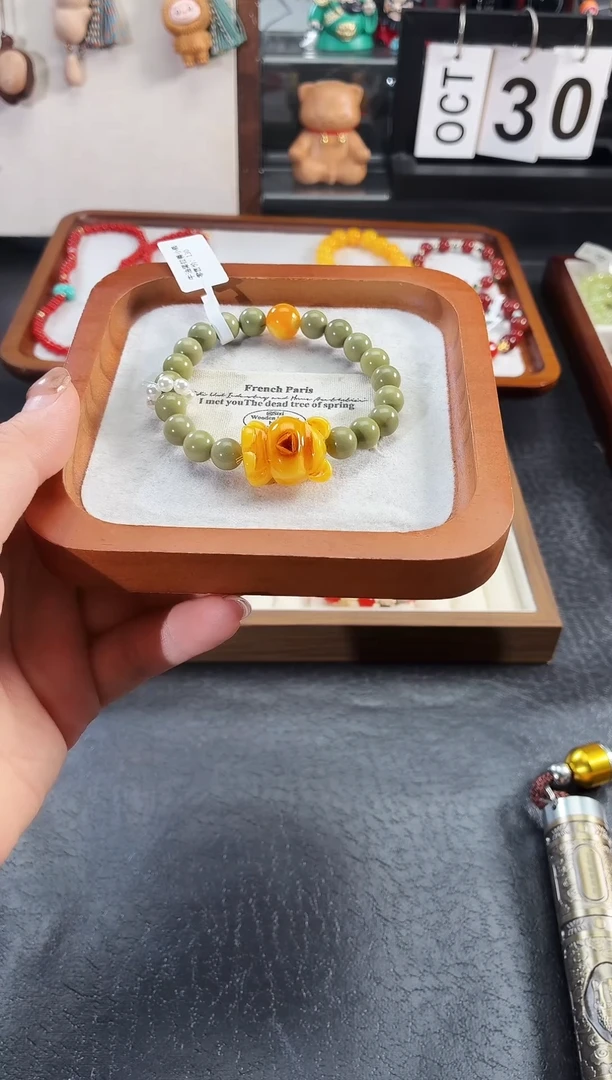 未镶嵌手链石英质玉a133