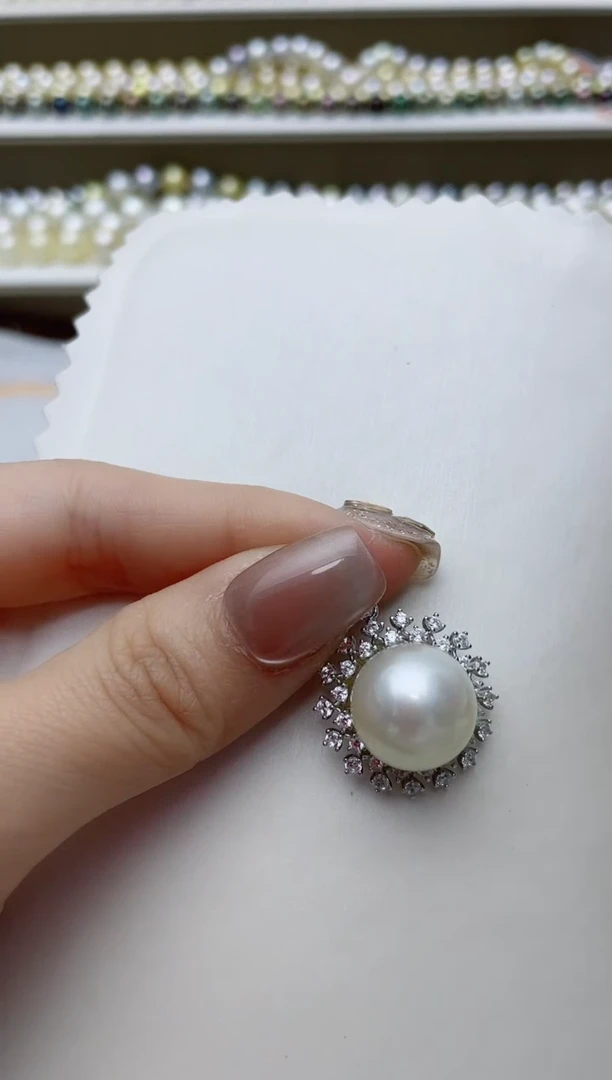 【闪购商品】海水珍珠颈饰银S925镶嵌A219