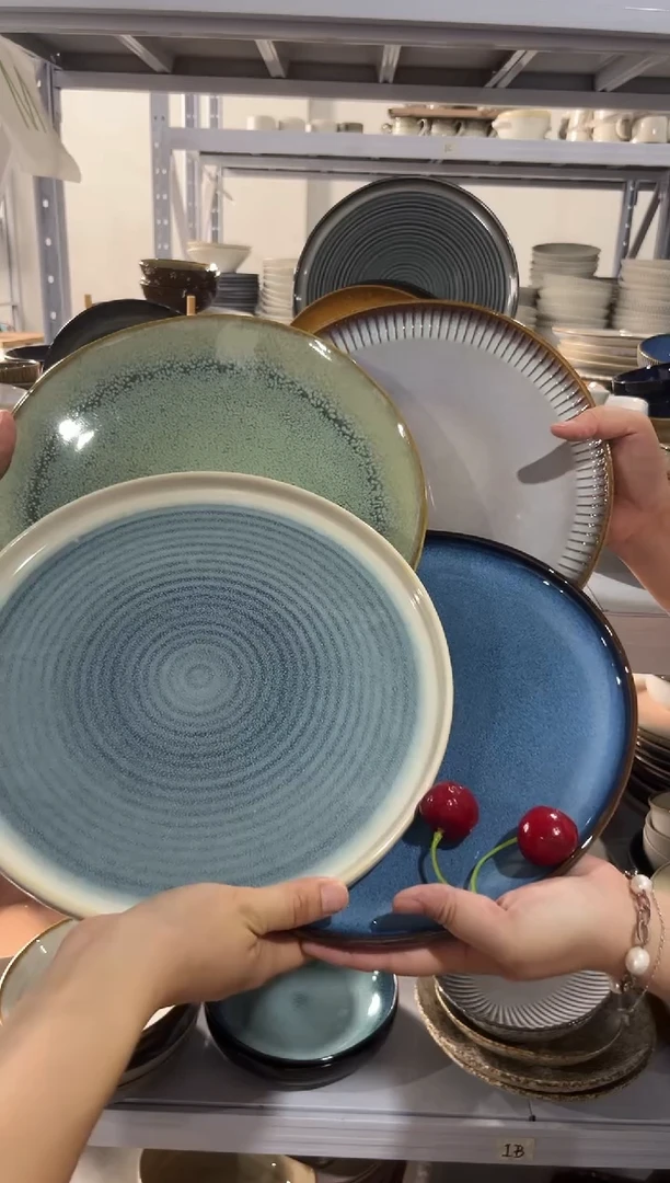 陶瓷外贸尾瑕疵满20包邮X4 大盘组合