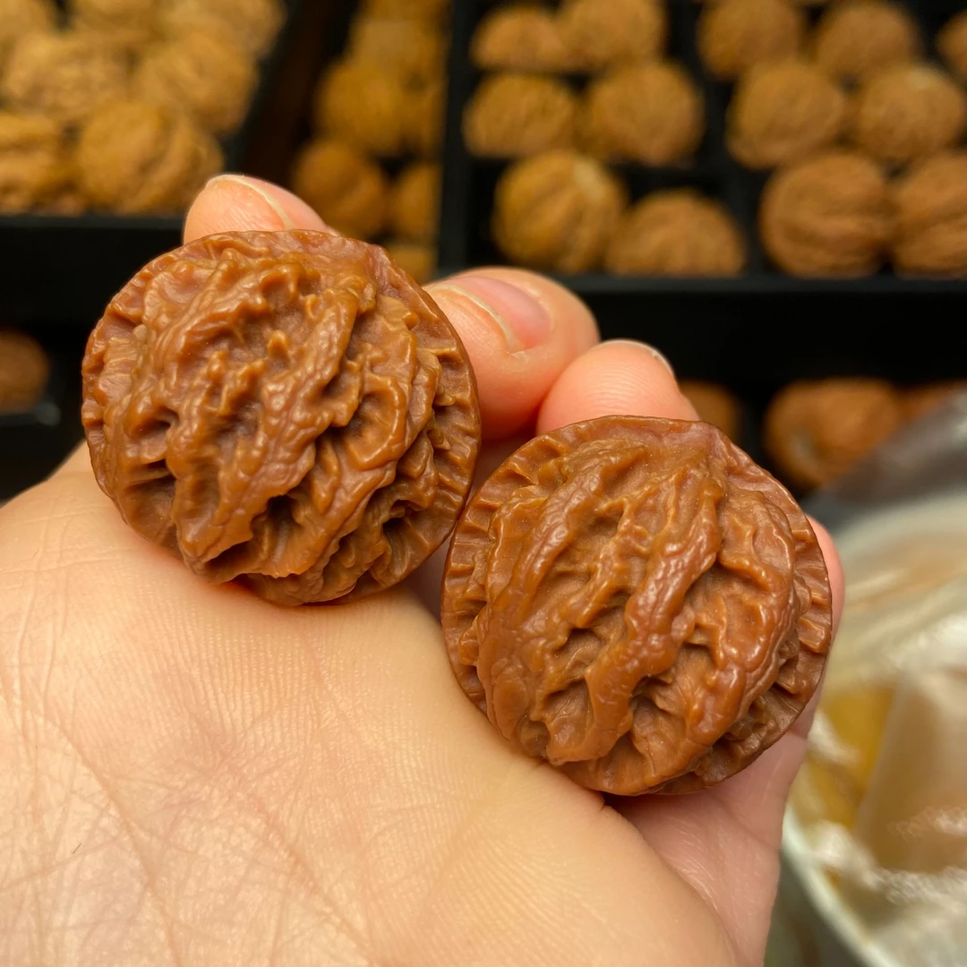 秦岭野生文玩核桃精选配对，以实物为准