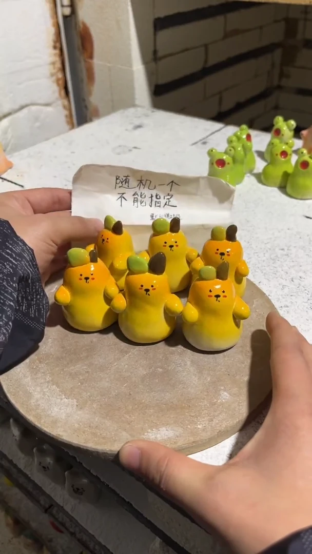 【闪购商品】摆件17纯手工微瑕陶瓷