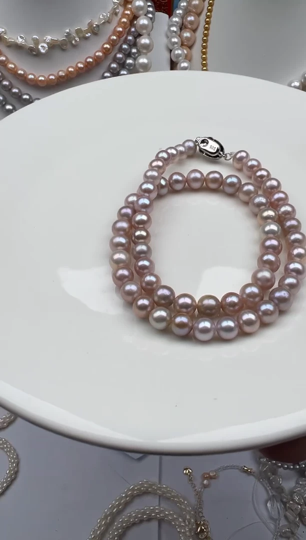 淡水珍珠未镶嵌颈饰1