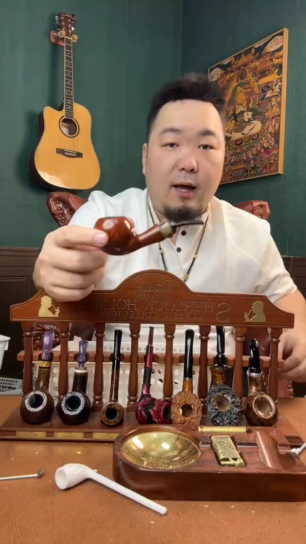 石楠木木雕款意大利进口石楠木烟斗