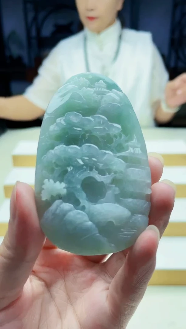 未镶嵌定制翡翠毛货09080063