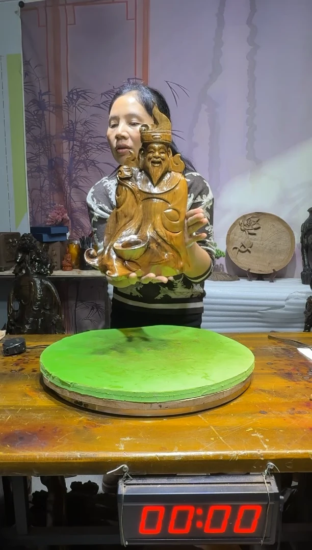 阴沉木陈*德金丝楠木枯木摆件
