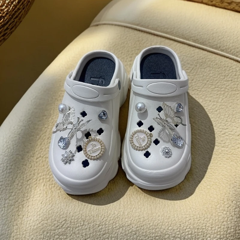 【蝴蝶飞】EVA7公分洞洞鞋  防滑洞洞鞋卡通洞洞鞋时尚