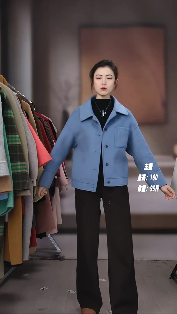 长 短款羊羊大衣129