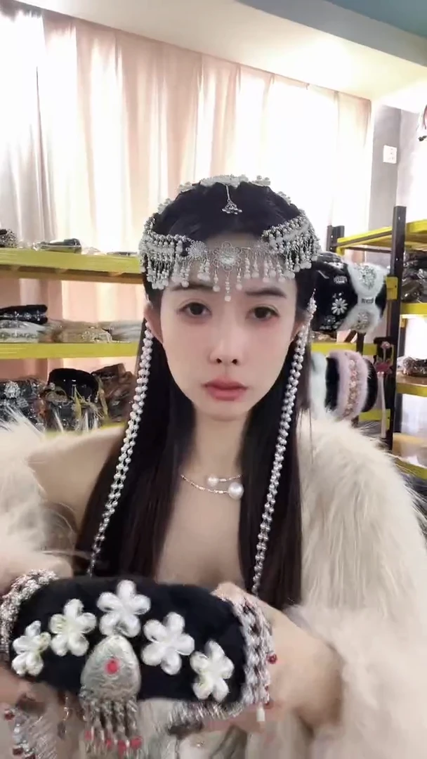 合金布艺白色婉清