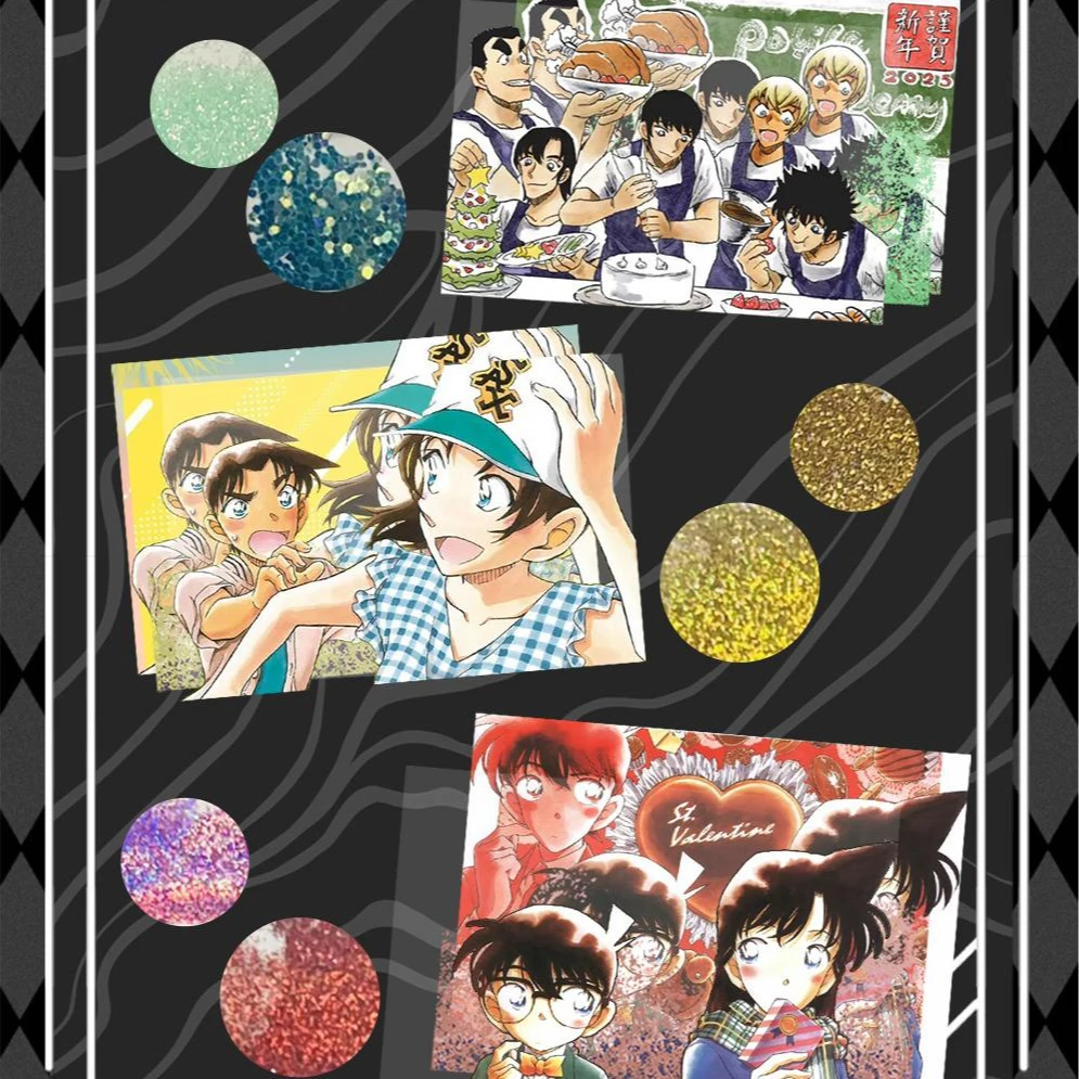 名侦探柯南星野文创冰箱贴同人二创亚克力磁吸动漫周边盲盒（代拆）