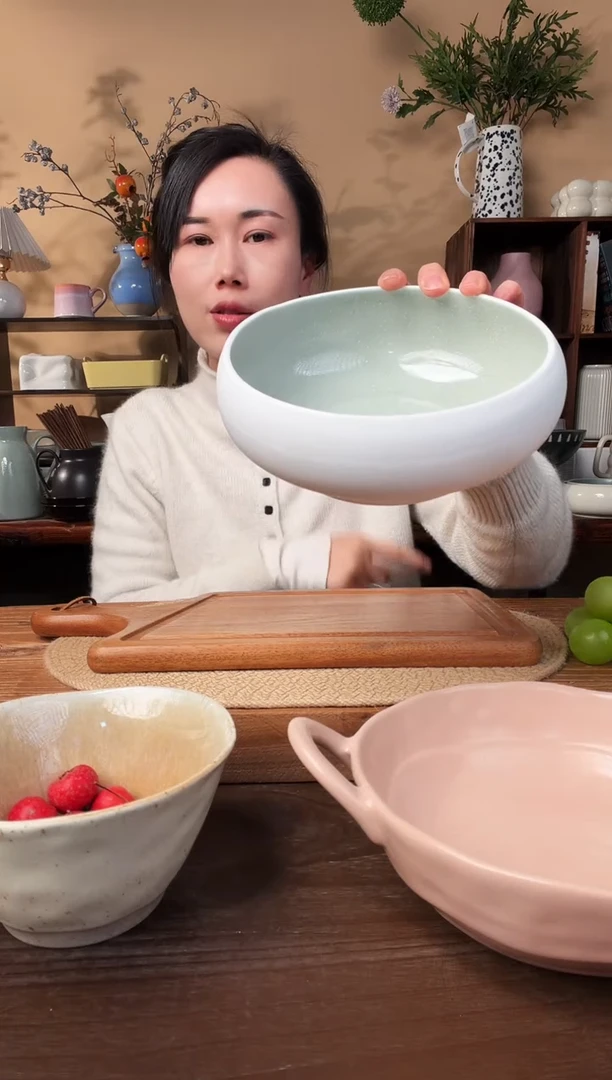6.9英寸窑变钵钵碗微瑕