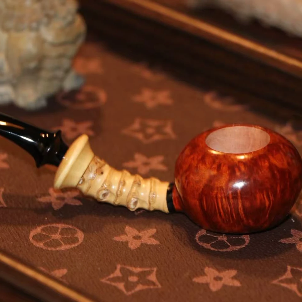 意大利进口石楠木纯手工制小番茄烟斗手工烟斗