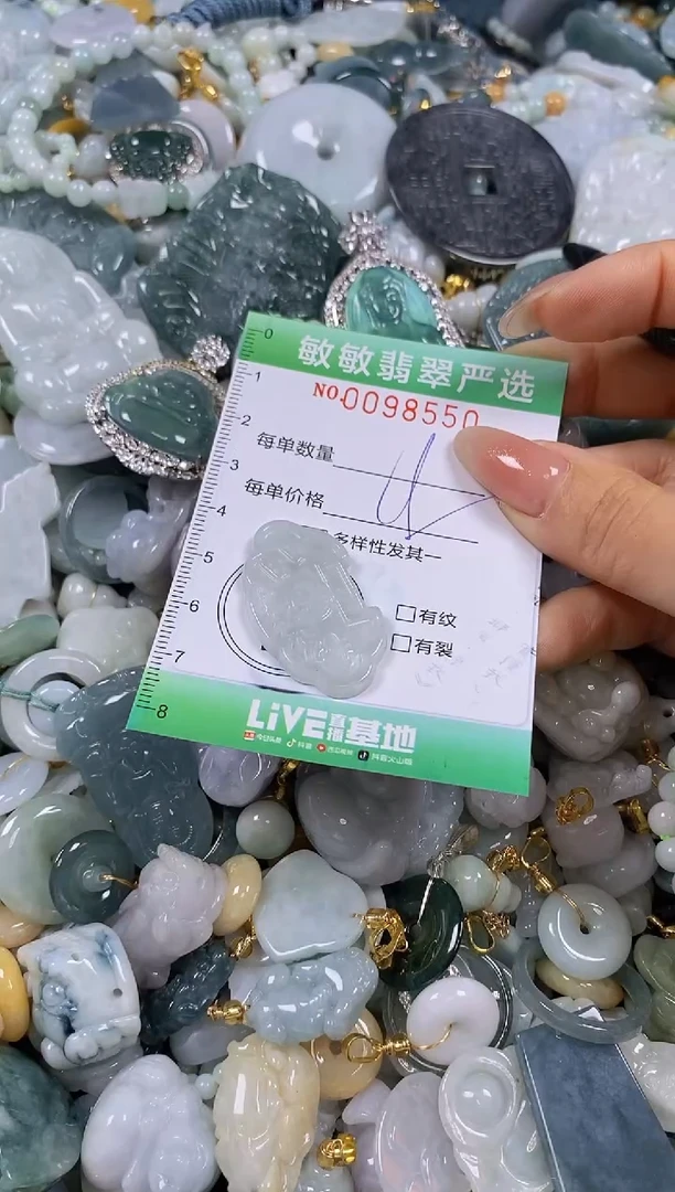 【闪购商品】翡翠颈饰未镶嵌闪购0098550