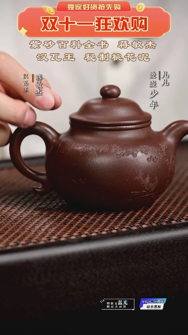 JMJ蒋敏杰52 莲子老紫泥260cc