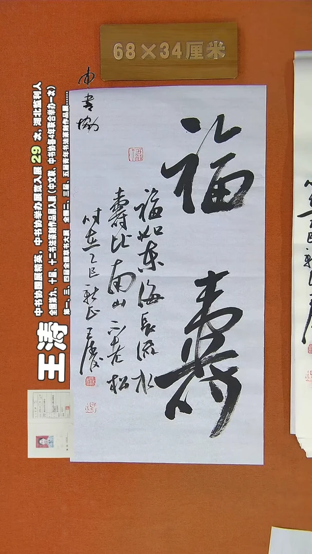 【闪购商品】书法632王涛书法作品