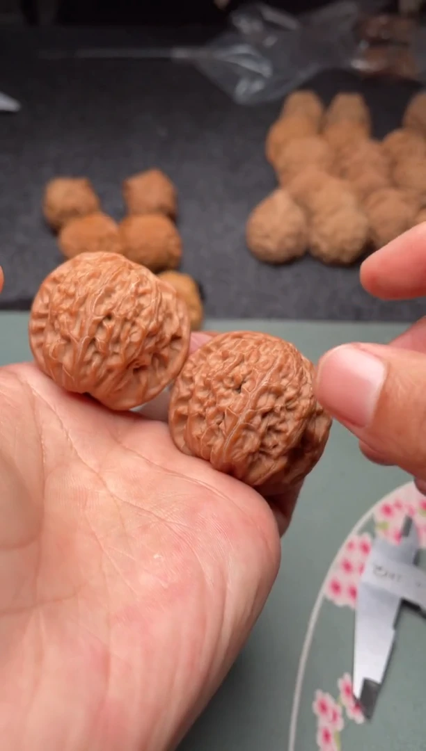 把件文玩核桃a292   磨盘  39尺