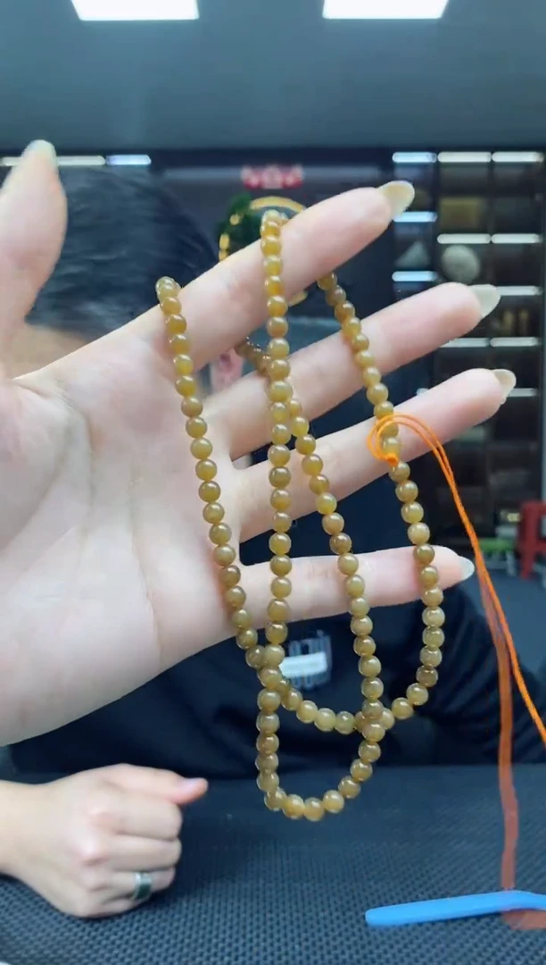 【闪购商品】和田玉颈饰未镶嵌108卡5清货2