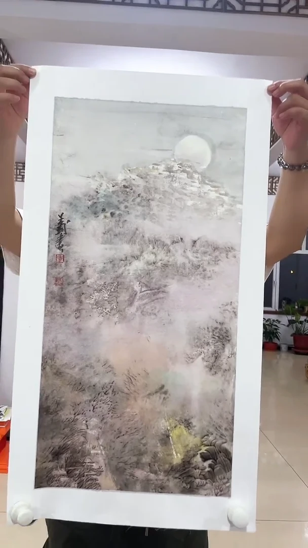 国画国画Y-李玉国绘画作品2平尺