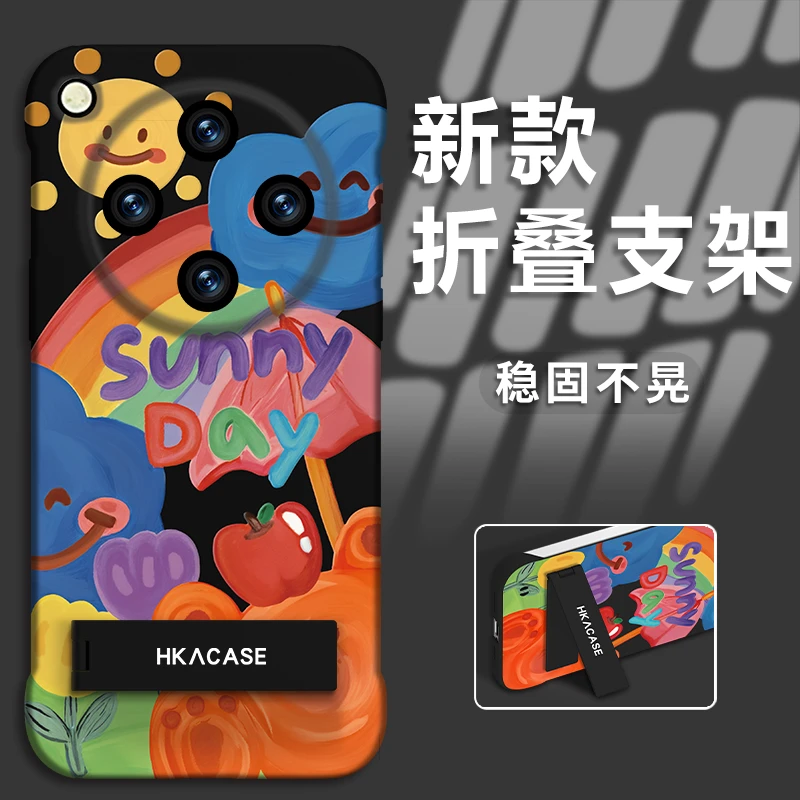 适用于【OPPO】全系列新款涂鸦小熊PC无边框手机壳