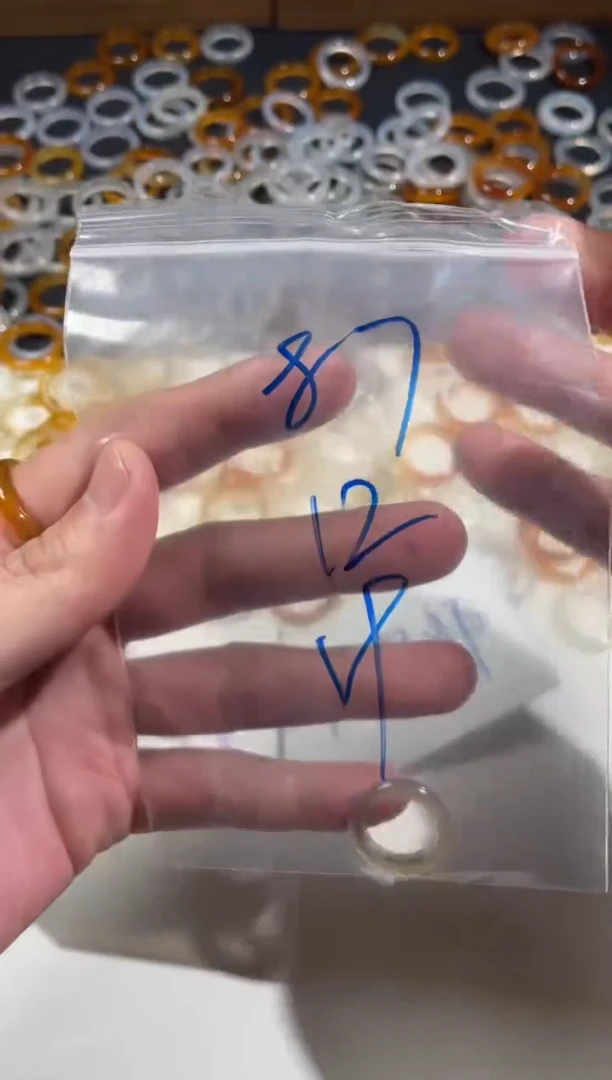 【闪购商品】玛瑙/玉髓戒指未镶嵌87