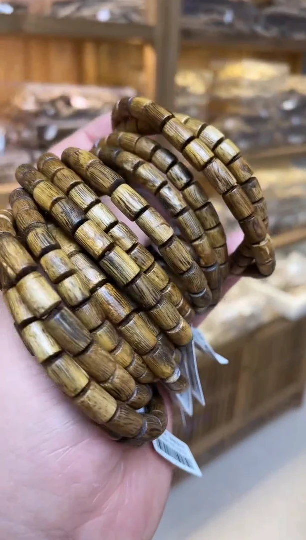 手串沉香海南红金猊随型单圈多样性发其一