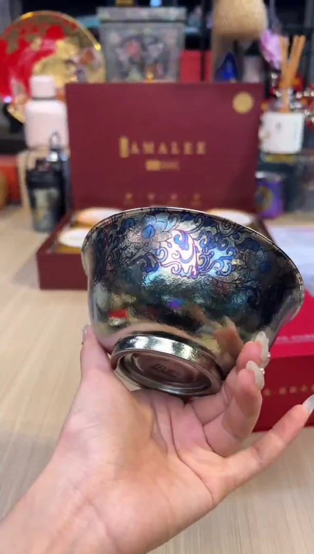 130执彩纯钛饭碗-云阀金