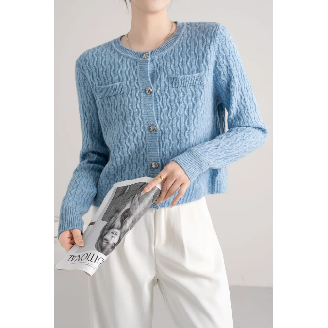 100%绵羊毛女式羊毛衫24DAK1177