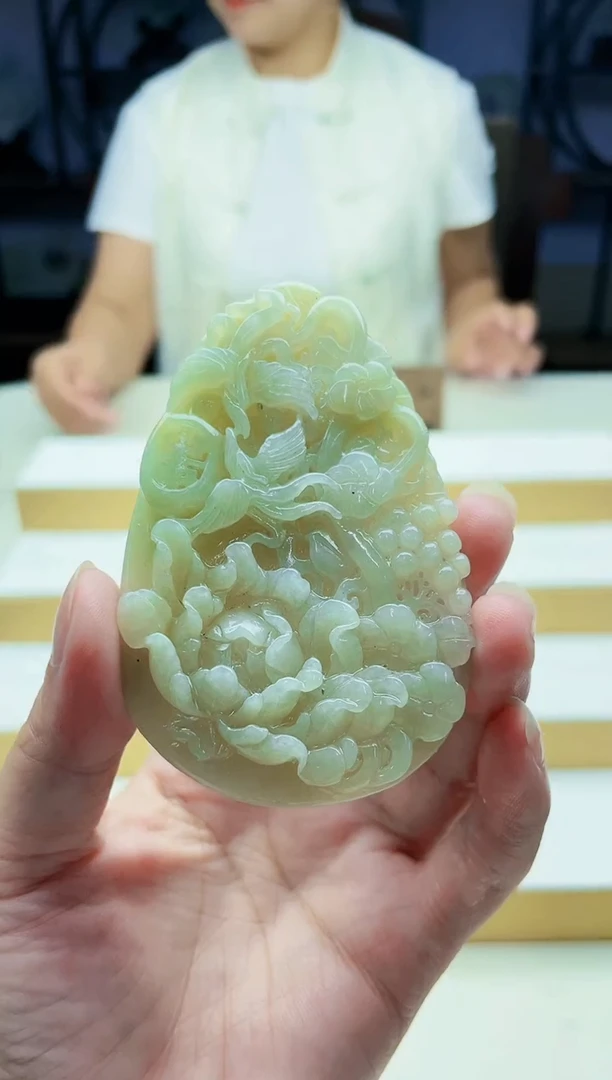 未镶嵌定制翡翠毛货09140212