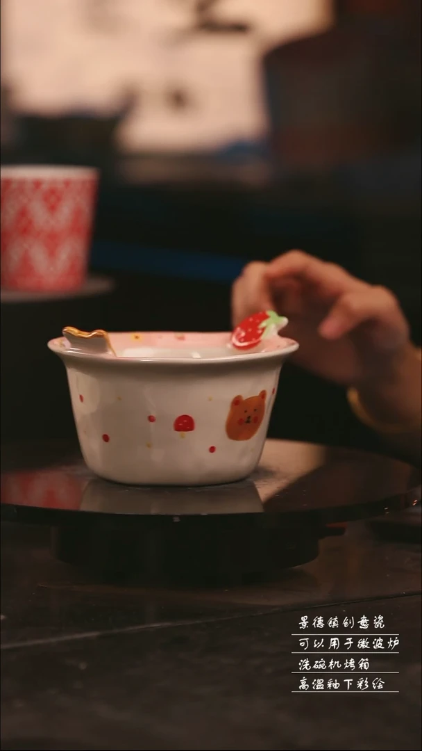 陶瓷景德镇可爱设计师款陶瓷